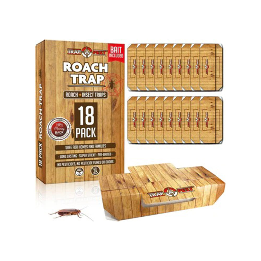 Roach Traps (18 pcs) – Trap a Pest