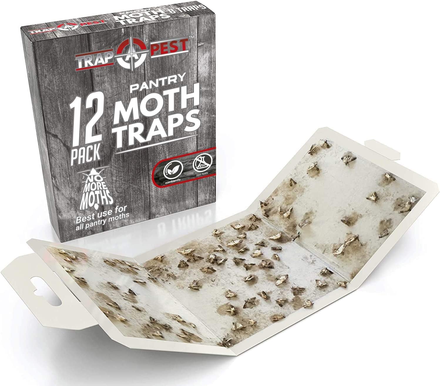 Terro Glue Clothes Moth Alert Trap (2-Pack) - Honor Building Supply