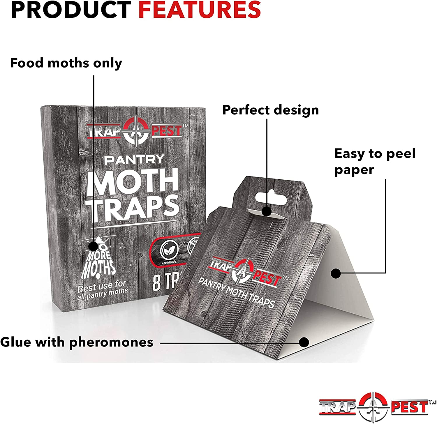 Monterey Pantry Moth Trap and Lure Kit (LG8910)