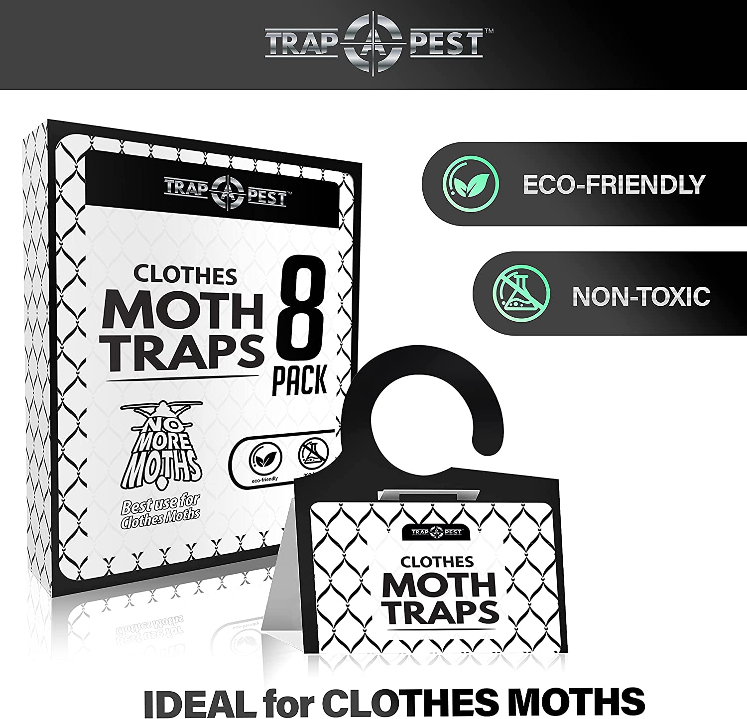 Clothes Moth Traps (8 pcs) – Trap a Pest